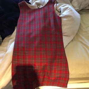 Plaid dress